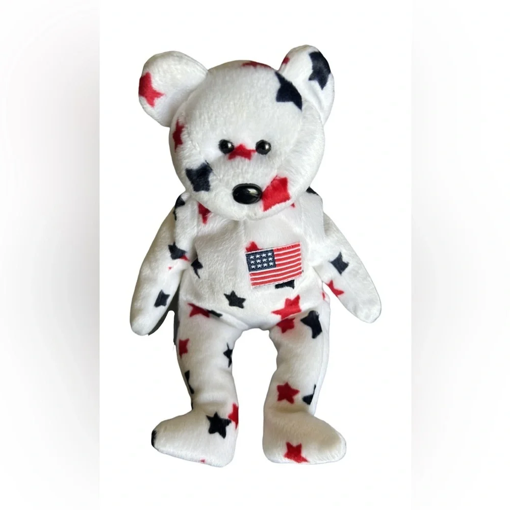 Forth Of July TY Beanie Babies Set